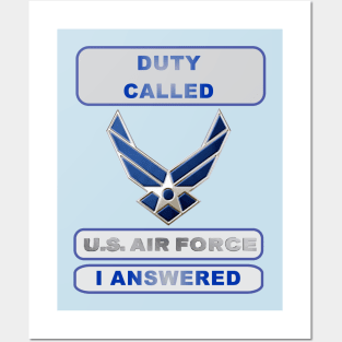 DutyCalledAirForce I Posters and Art